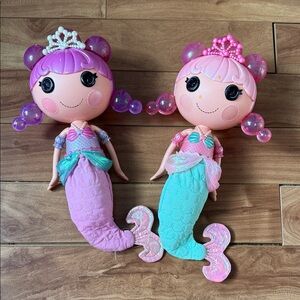 Lalaloopsy mermaids pink and purple